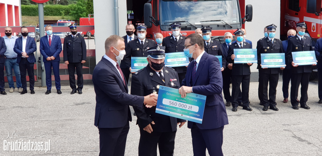 Mateusz Morawiecki z wizytą w Grudziądzu