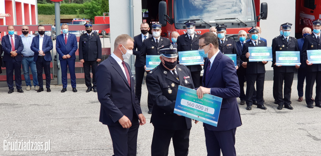 Mateusz Morawiecki z wizytą w Grudziądzu