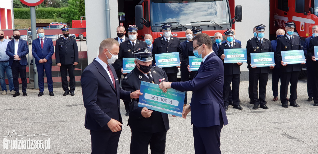 Mateusz Morawiecki z wizytą w Grudziądzu