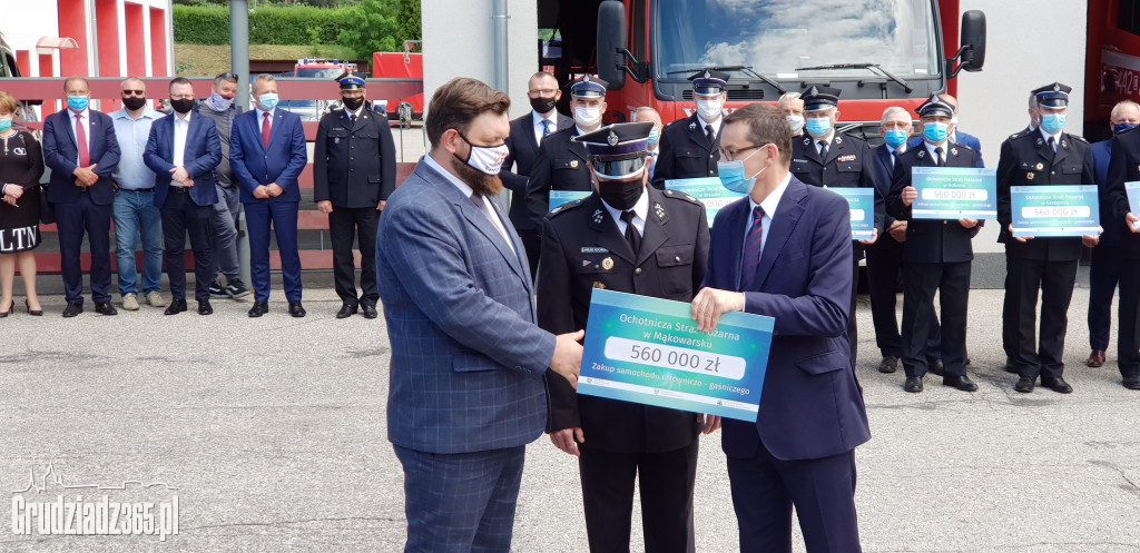 Mateusz Morawiecki z wizytą w Grudziądzu