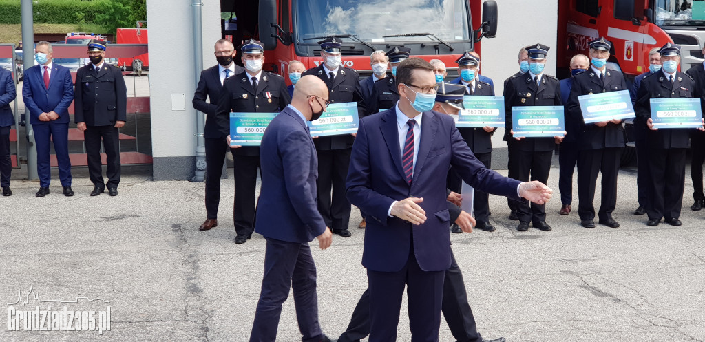 Mateusz Morawiecki z wizytą w Grudziądzu