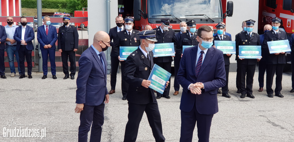Mateusz Morawiecki z wizytą w Grudziądzu