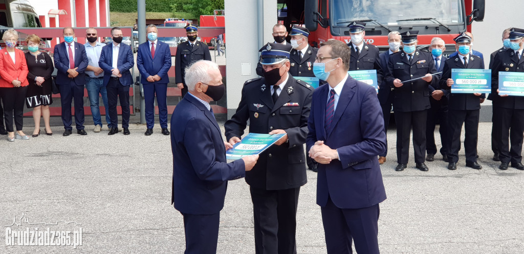 Mateusz Morawiecki z wizytą w Grudziądzu