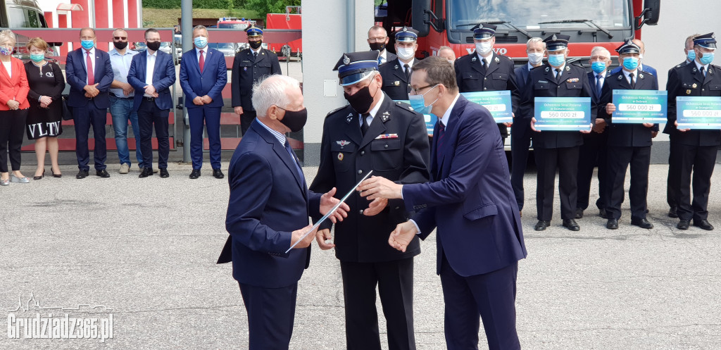 Mateusz Morawiecki z wizytą w Grudziądzu