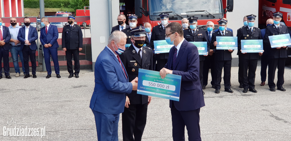 Mateusz Morawiecki z wizytą w Grudziądzu