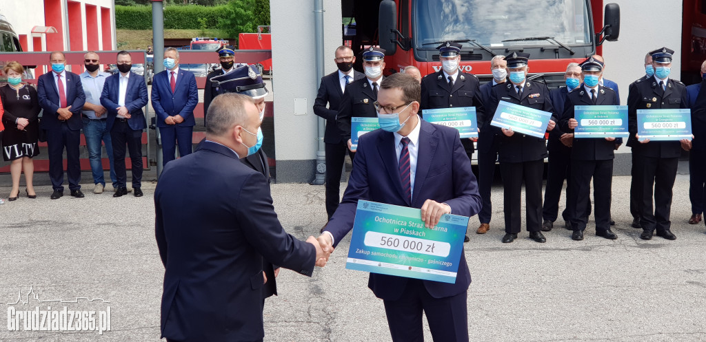 Mateusz Morawiecki z wizytą w Grudziądzu