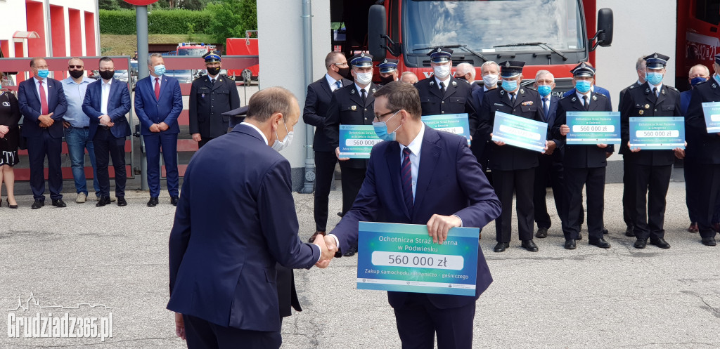 Mateusz Morawiecki z wizytą w Grudziądzu
