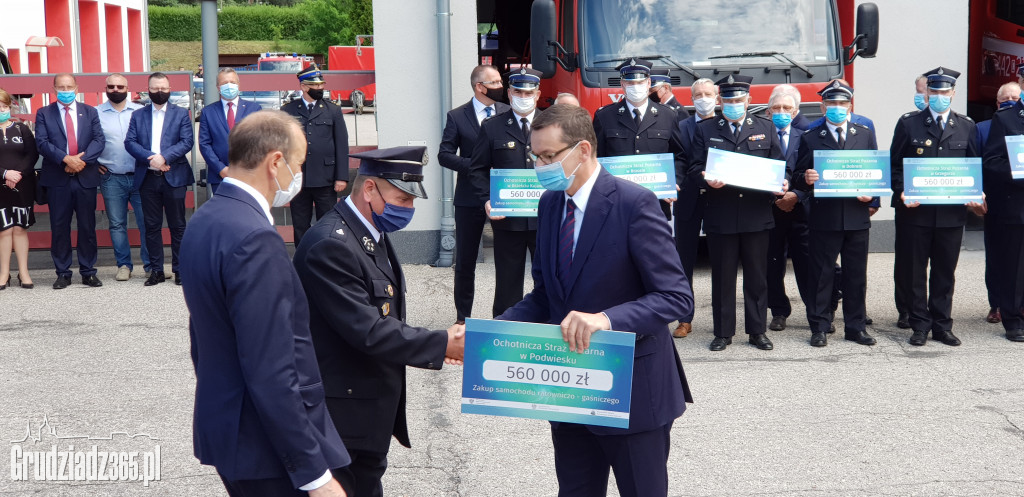 Mateusz Morawiecki z wizytą w Grudziądzu