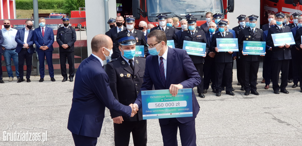 Mateusz Morawiecki z wizytą w Grudziądzu
