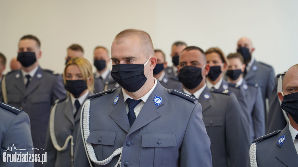 Święto Policji - uroczystości w Grudziądzu - fotorelacja