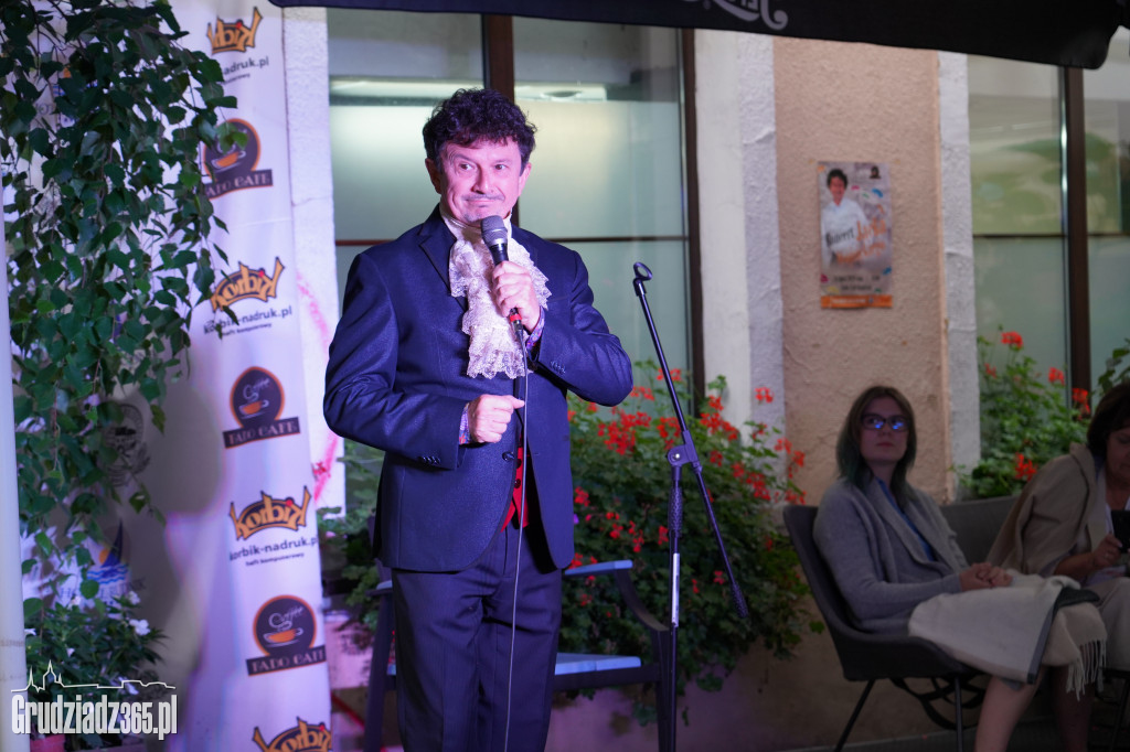 Jacek Wójcicki w Fado Cafe w Grudziądzu