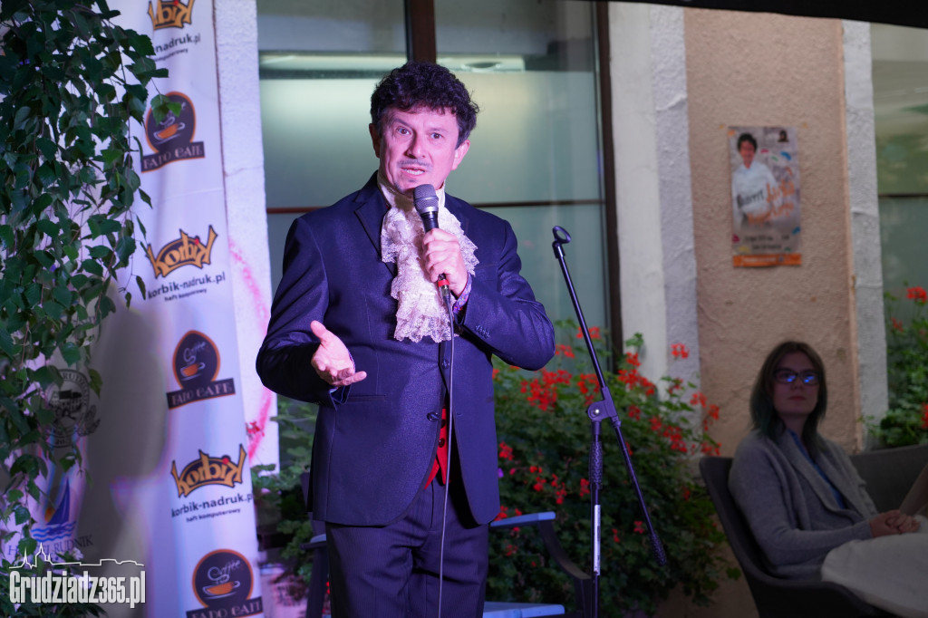 Jacek Wójcicki w Fado Cafe w Grudziądzu
