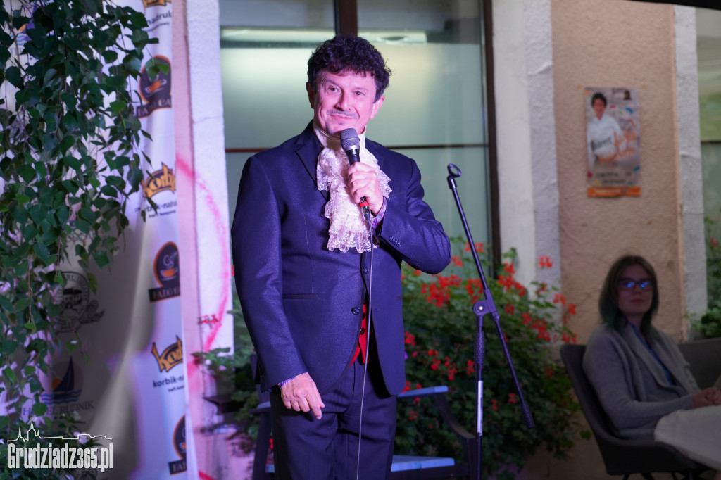 Jacek Wójcicki w Fado Cafe w Grudziądzu