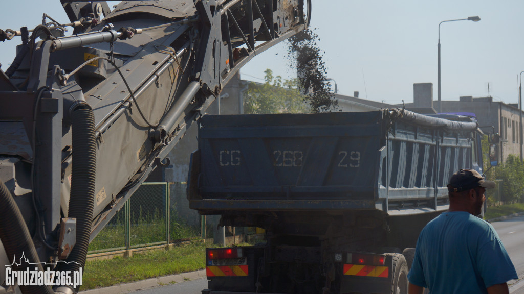 Ruszył remont ul. Droga Łąkowa w Grudziądzu
