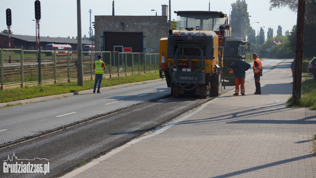 Ruszył remont ul. Droga Łąkowa w Grudziądzu