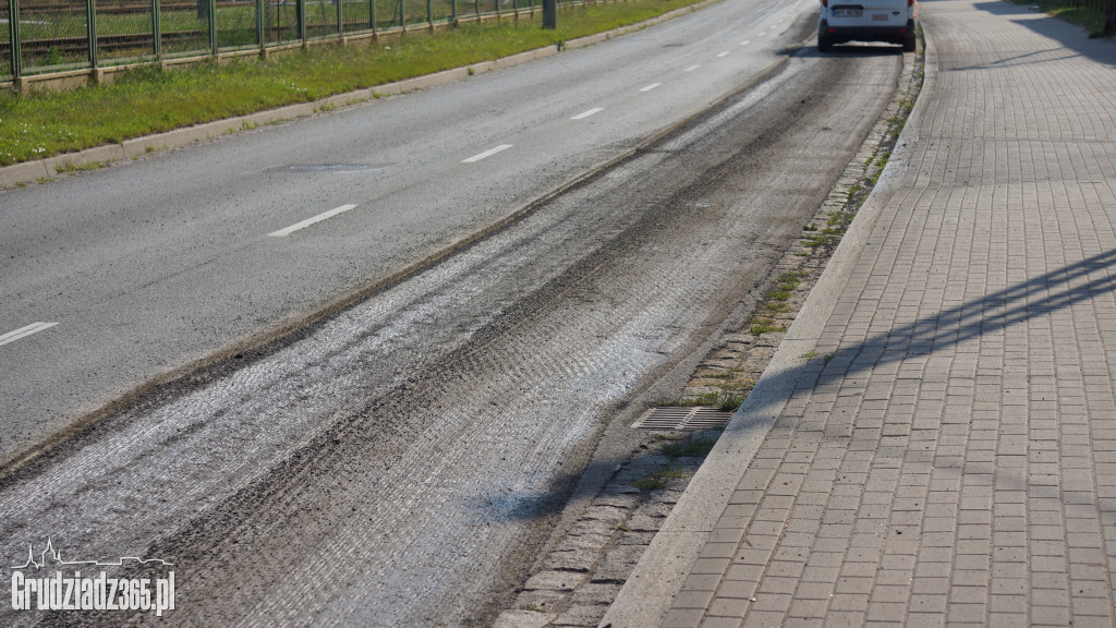 Ruszył remont ul. Droga Łąkowa w Grudziądzu