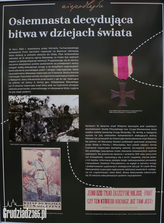 Wystawa plenerowa. Bitwa Warszawska - stulecie zwycięstwa