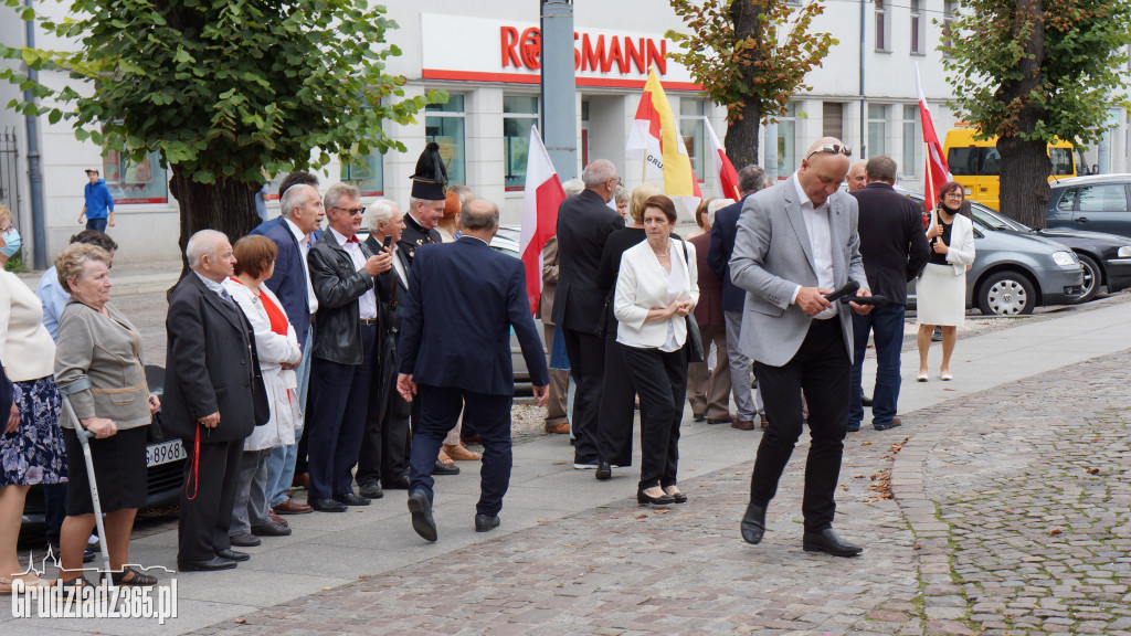 Grudziądzka Solidarności upamiętniła 40. rocznicą powstania NSZZ Solidarność