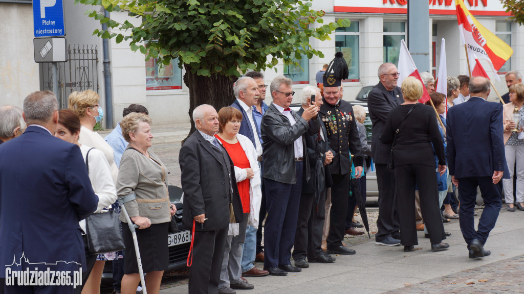 Grudziądzka Solidarności upamiętniła 40. rocznicą powstania NSZZ Solidarność