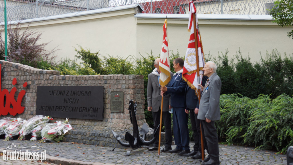 Grudziądzka Solidarności upamiętniła 40. rocznicą powstania NSZZ Solidarność