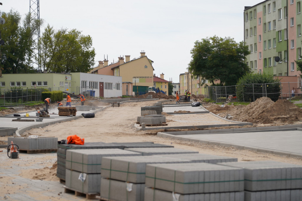 Remont Jackowskiego w Grudziądzu - zdjęcia