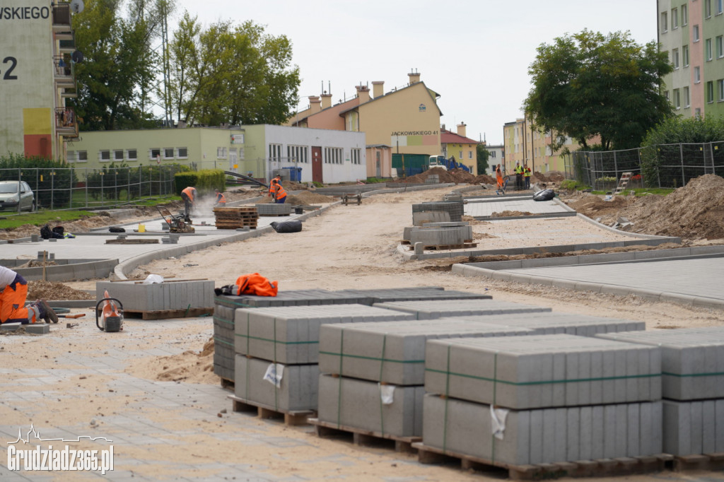 Remont Jackowskiego w Grudziądzu - zdjęcia