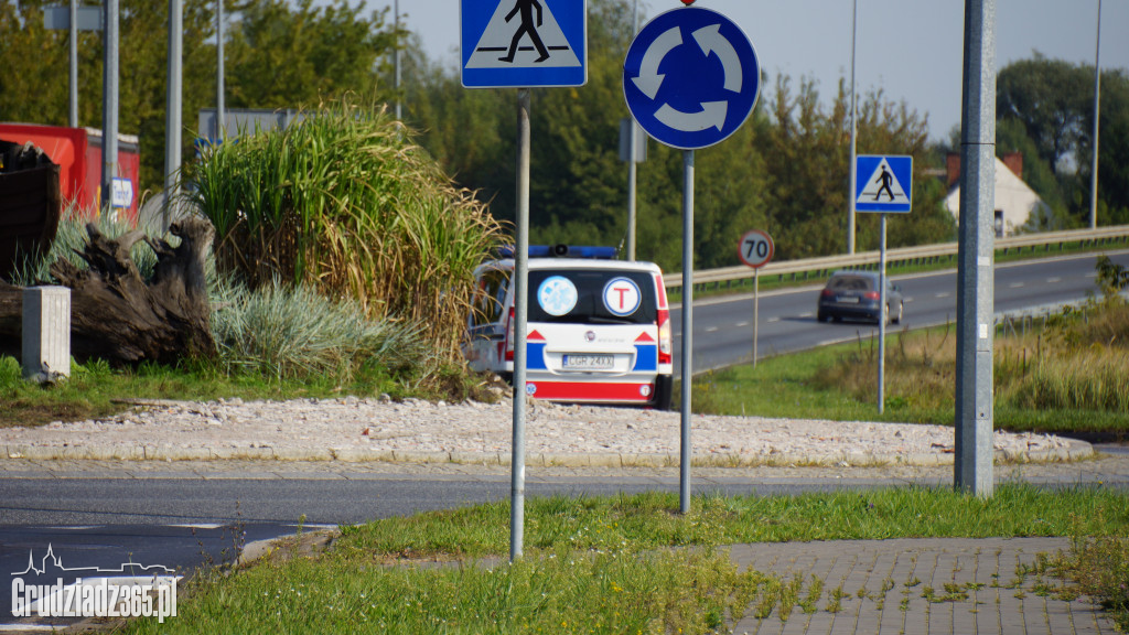 Przebudowa rond dla transportu elementów turbin wiatrowych