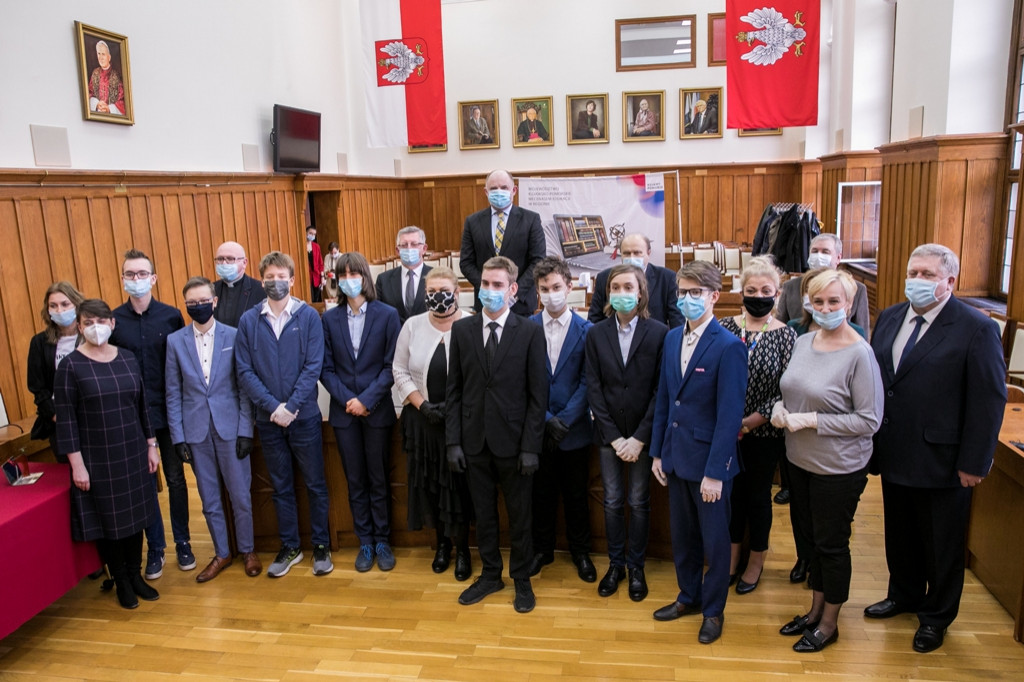 18.03.2021 Spotkanie z prymusami Pomorza i Kujaw
