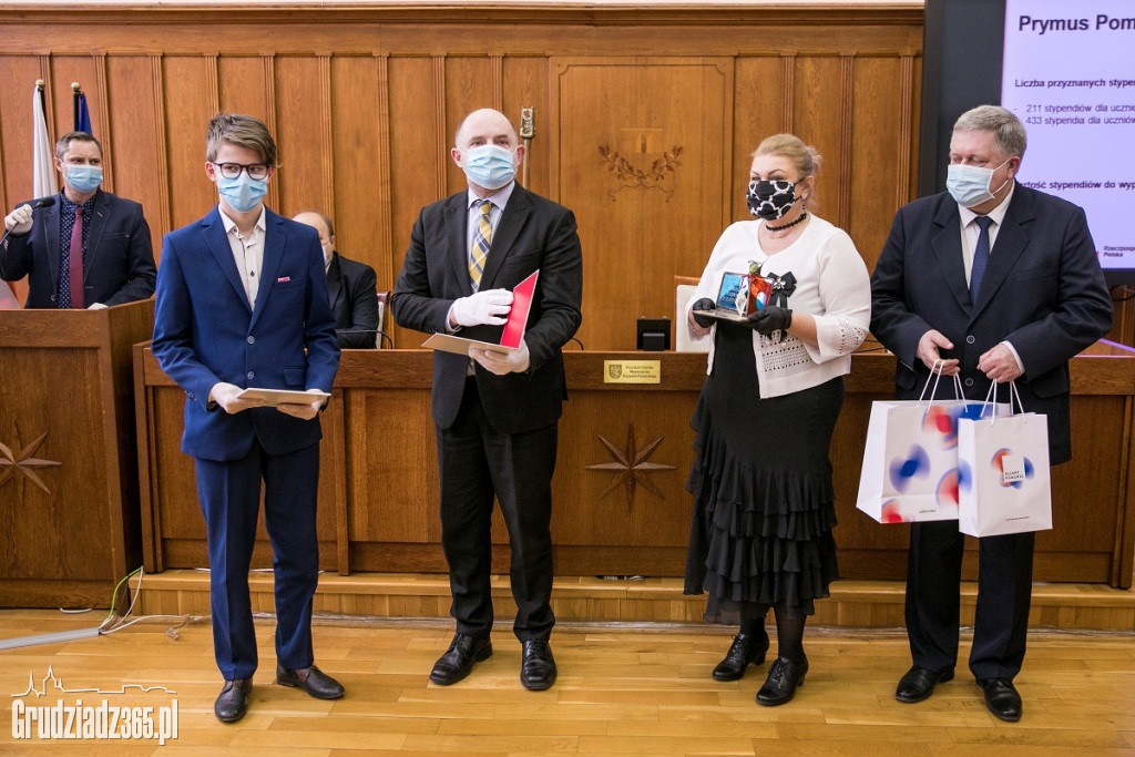 18.03.2021 Spotkanie z prymusami Pomorza i Kujaw