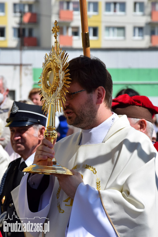 Procesje Bożego Ciała na os. Mniszek i Strzemięcin w Grudziądzu