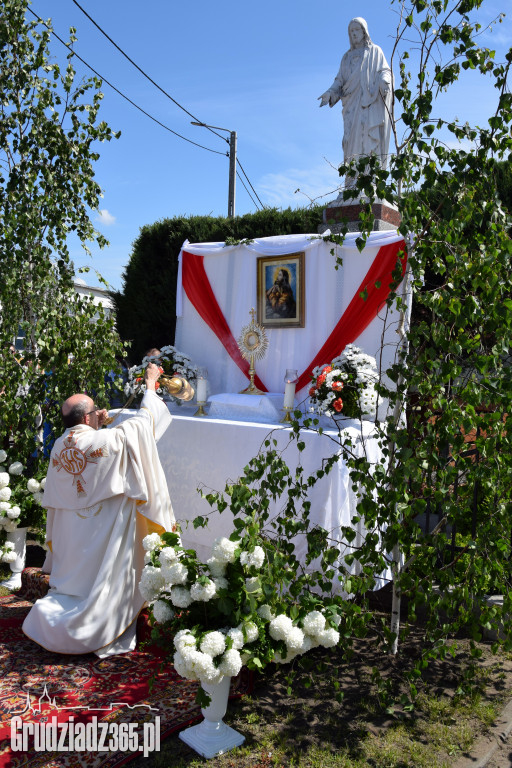 Procesje Bożego Ciała na os. Mniszek i Strzemięcin w Grudziądzu