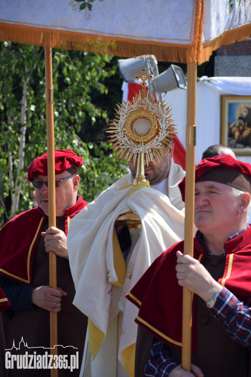 Procesje Bożego Ciała na os. Mniszek i Strzemięcin w Grudziądzu