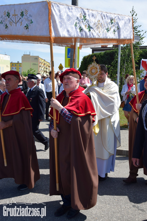 Procesje Bożego Ciała na os. Mniszek i Strzemięcin w Grudziądzu