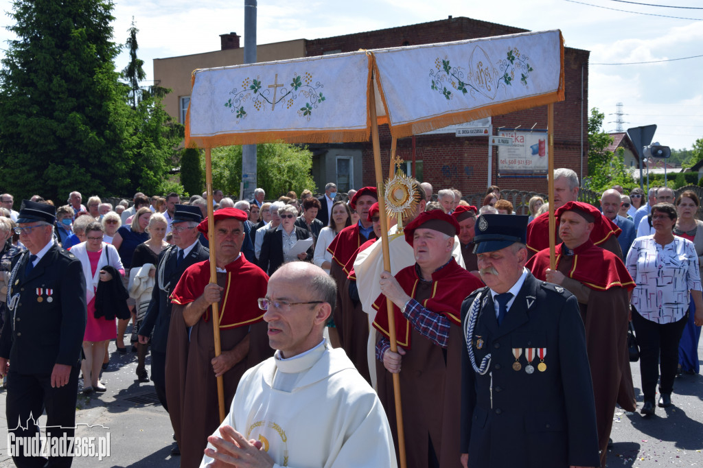 Procesje Bożego Ciała na os. Mniszek i Strzemięcin w Grudziądzu