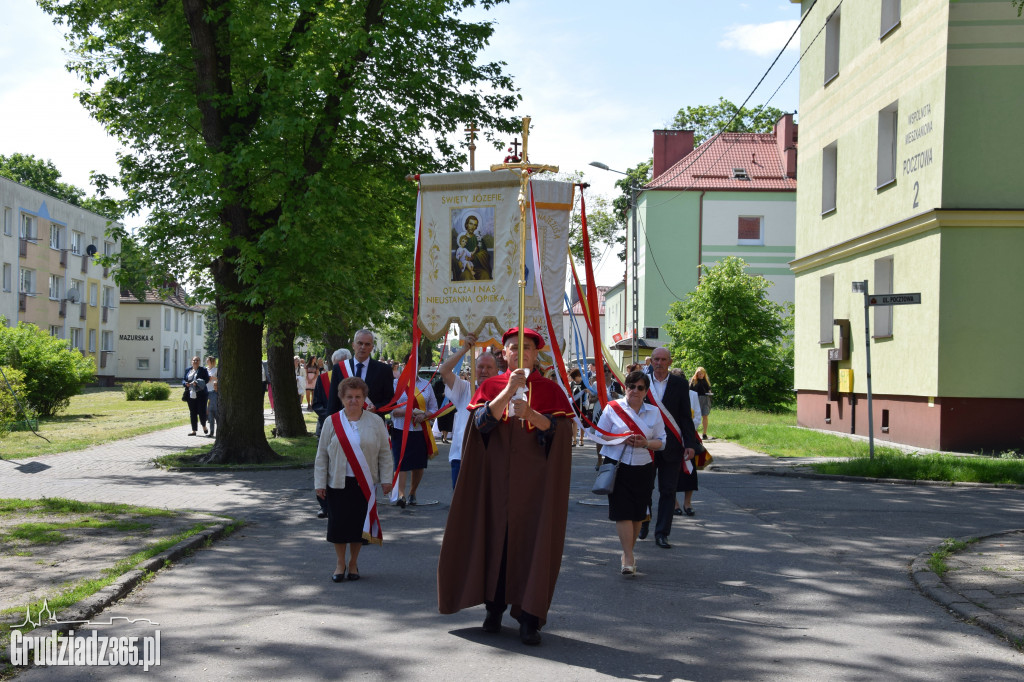 Procesje Bożego Ciała na os. Mniszek i Strzemięcin w Grudziądzu