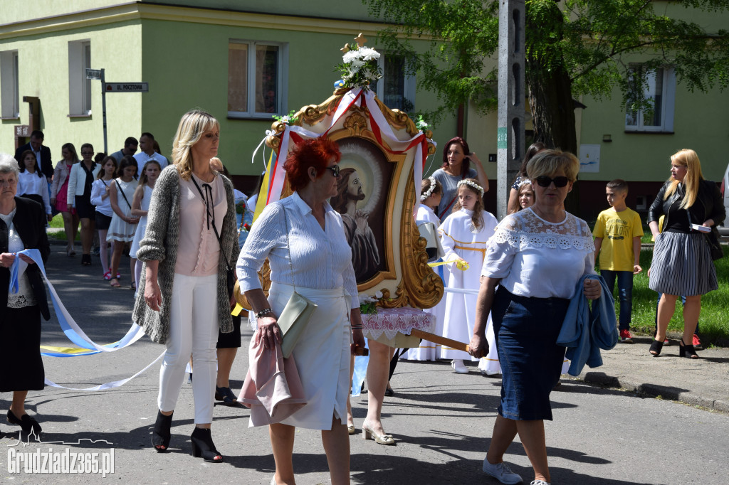 Procesje Bożego Ciała na os. Mniszek i Strzemięcin w Grudziądzu