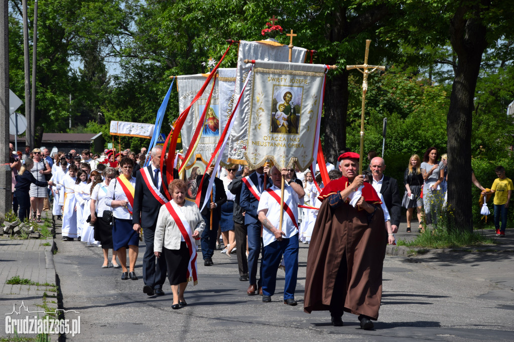 Procesje Bożego Ciała na os. Mniszek i Strzemięcin w Grudziądzu