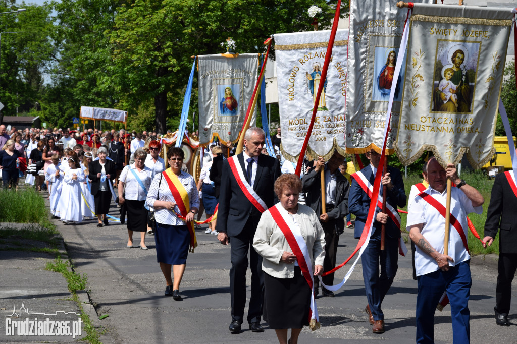 Procesje Bożego Ciała na os. Mniszek i Strzemięcin w Grudziądzu