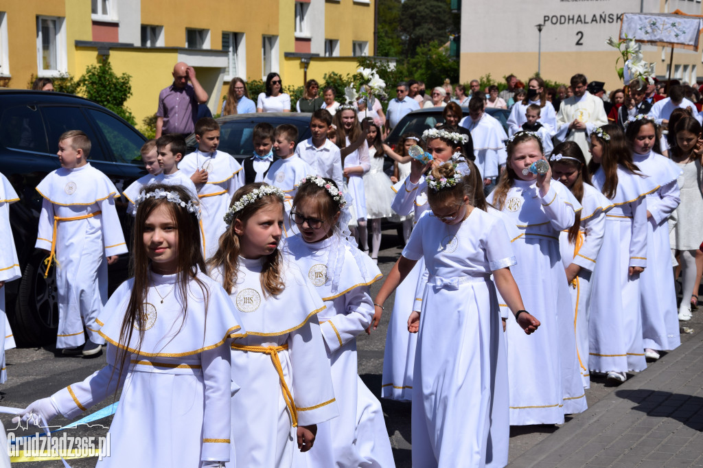 Procesje Bożego Ciała na os. Mniszek i Strzemięcin w Grudziądzu