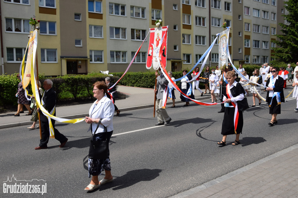 Procesje Bożego Ciała na os. Mniszek i Strzemięcin w Grudziądzu