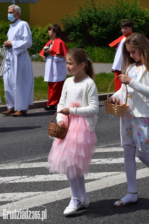 Procesje Bożego Ciała na os. Mniszek i Strzemięcin w Grudziądzu