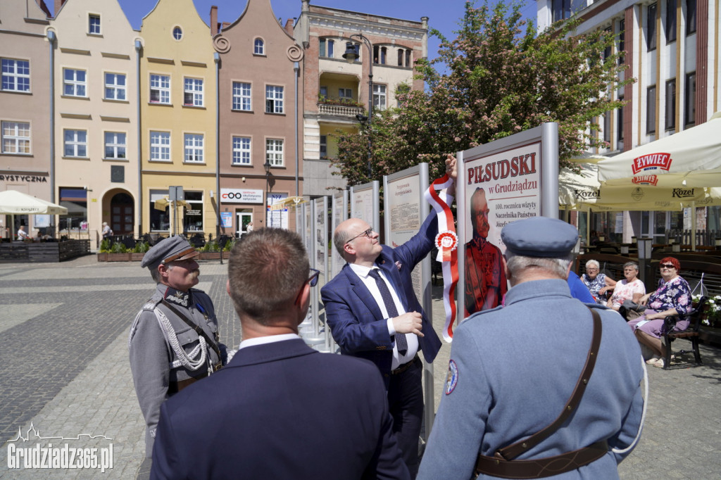 100. rocznica wizyty Józefa Piłsudskiego w Grudziądzu