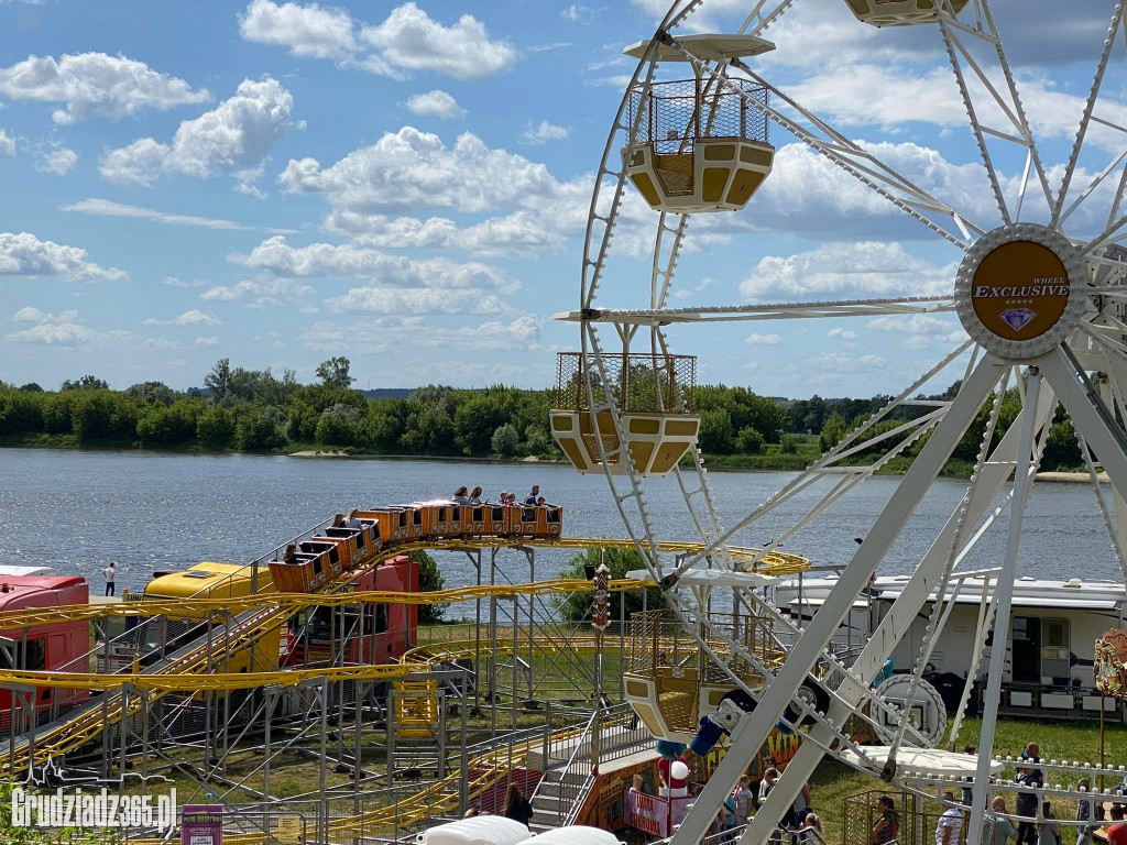 Lunapark Mega z Młynem Widokowym w Grudziądzu