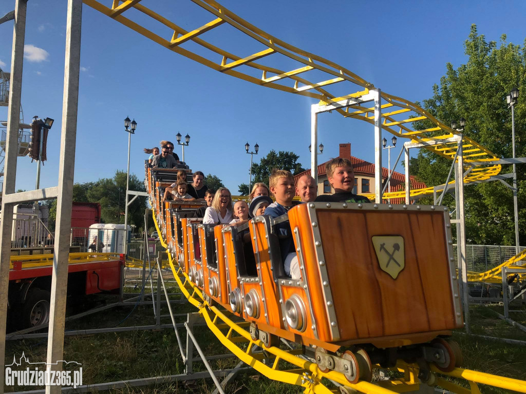 Lunapark Mega z Młynem Widokowym w Grudziądzu