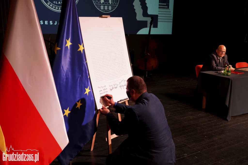 Uroczysta sesja Rady Miejskiej z okazji 730. Rocznicy Urodzin Grudziądza