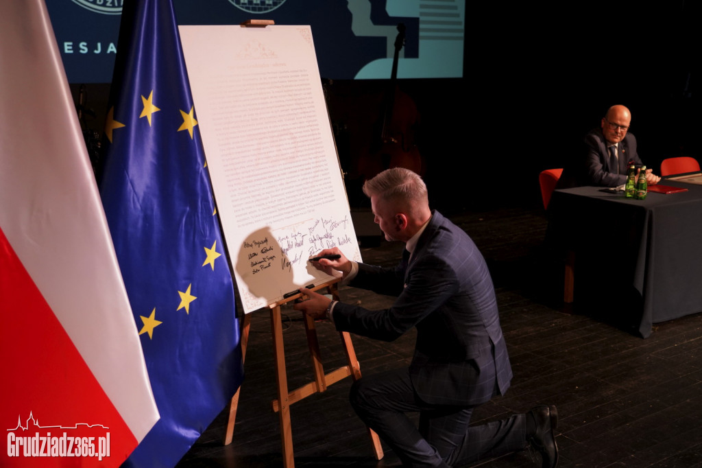 Uroczysta sesja Rady Miejskiej z okazji 730. Rocznicy Urodzin Grudziądza