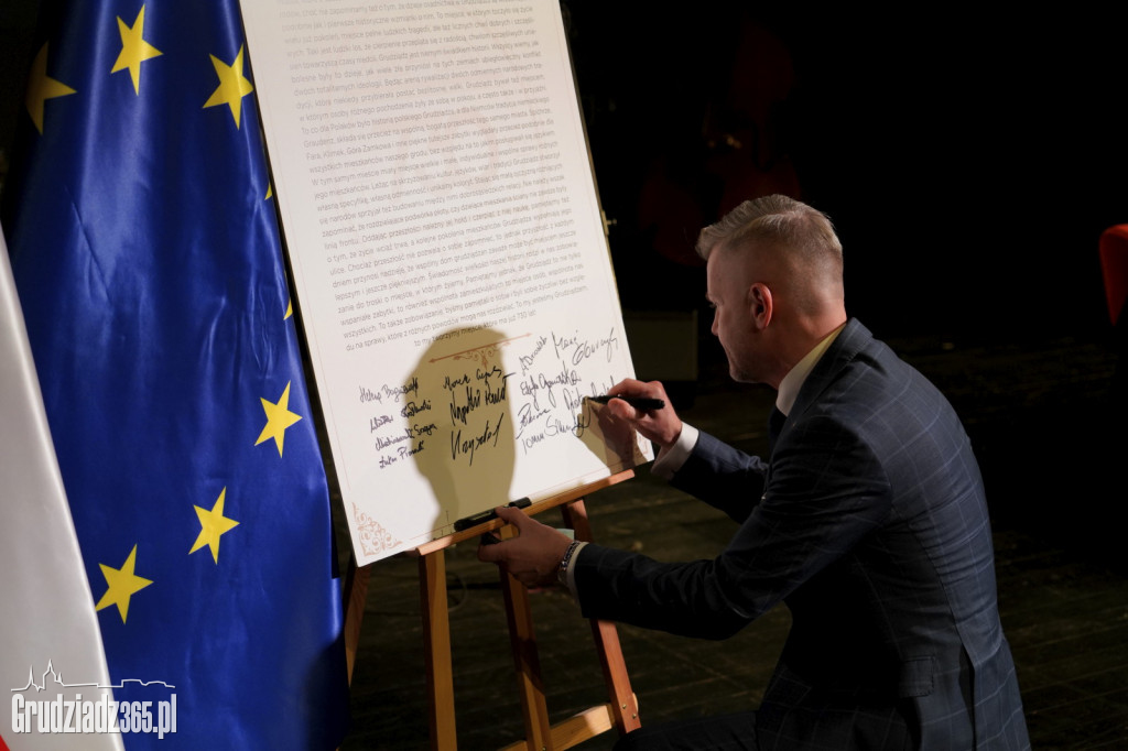 Uroczysta sesja Rady Miejskiej z okazji 730. Rocznicy Urodzin Grudziądza