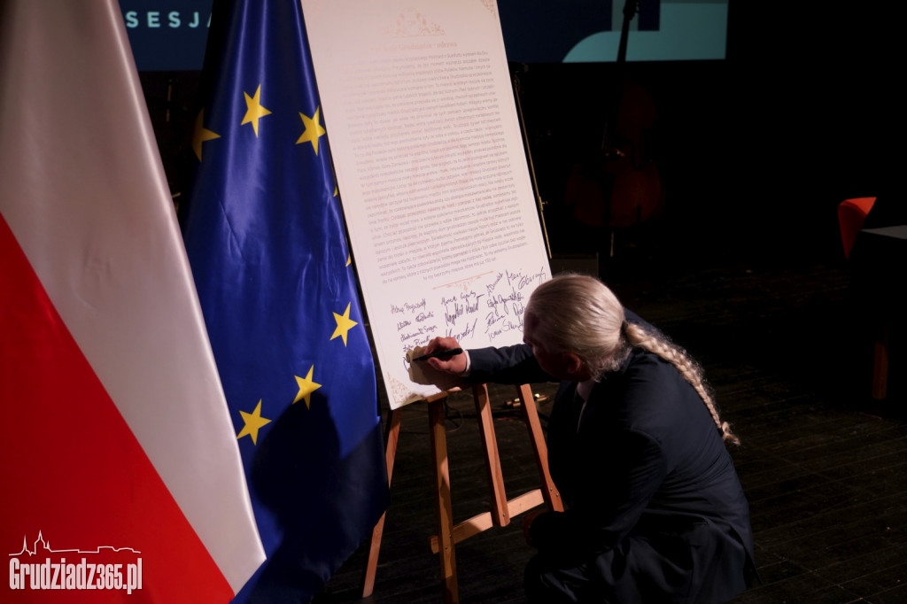 Uroczysta sesja Rady Miejskiej z okazji 730. Rocznicy Urodzin Grudziądza