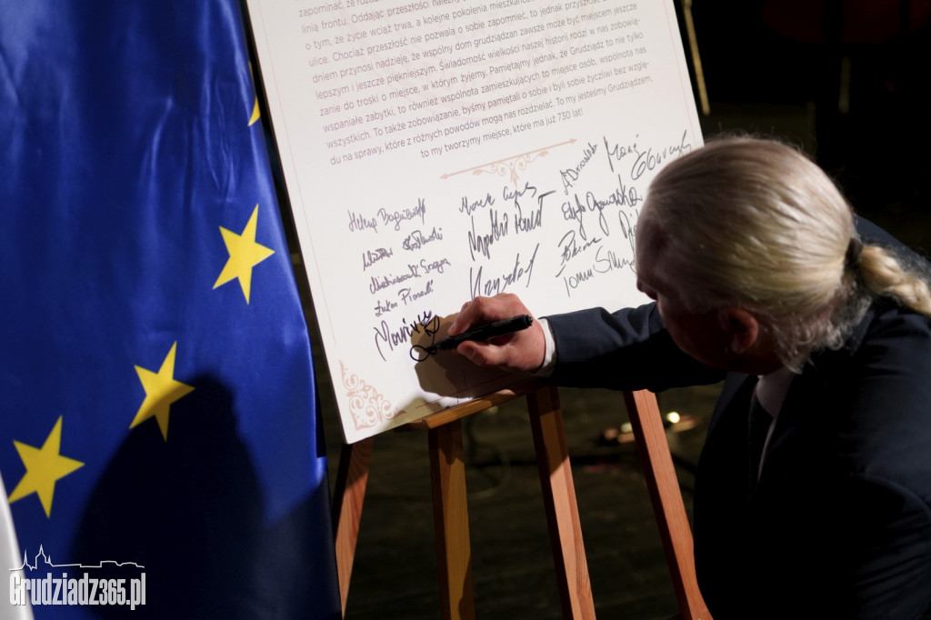 Uroczysta sesja Rady Miejskiej z okazji 730. Rocznicy Urodzin Grudziądza