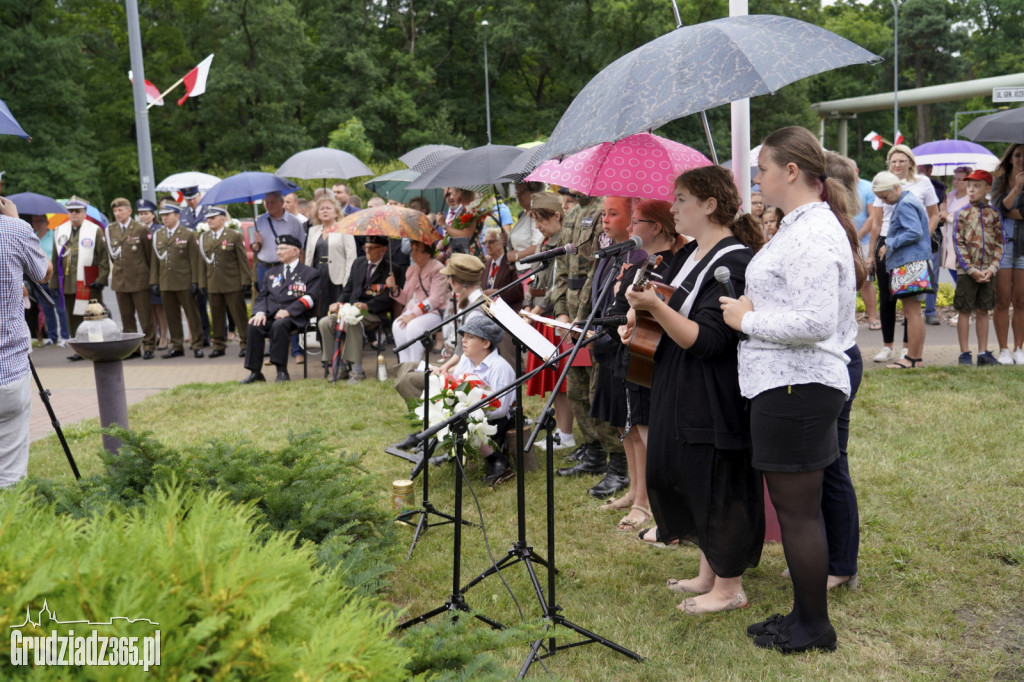 Grudziądz. Obchody  77. rocznicy wybuchu powstania warszawskiego